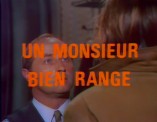 Un monsieur bien rang - D.R